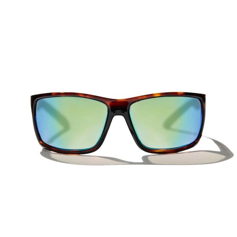 BAJIO Bales Beach Brown Tortoise Gloss | Green Mirror Glass LG