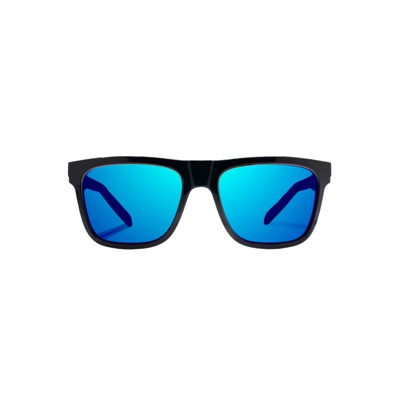 BAJIO Hopedale Black Gloss | Blue Mirror Glass