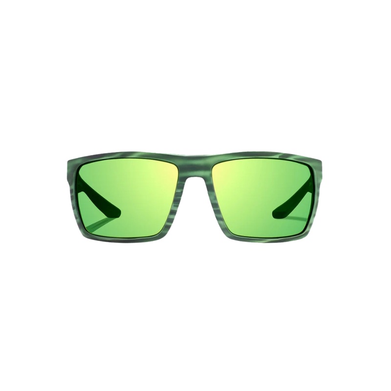BAJIO Stiltsville Green Stripe Matte | Green Mirror Glass