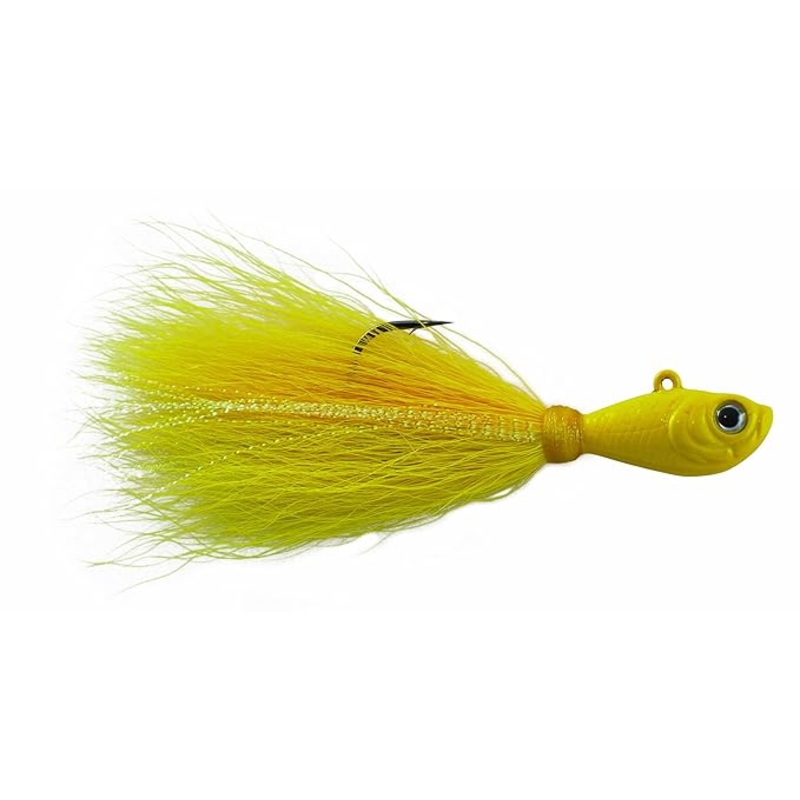 Bucktail Jig 3oz Yellow