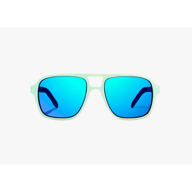 BAJIO 12 South Blue/Cream Gloss | Blue Mirror Polycarbonate