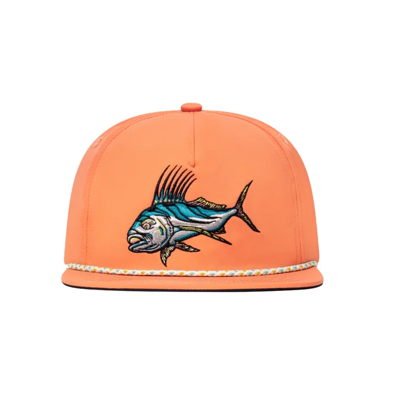 BAJIO Roosterfish Performance Hat – Coral One Size