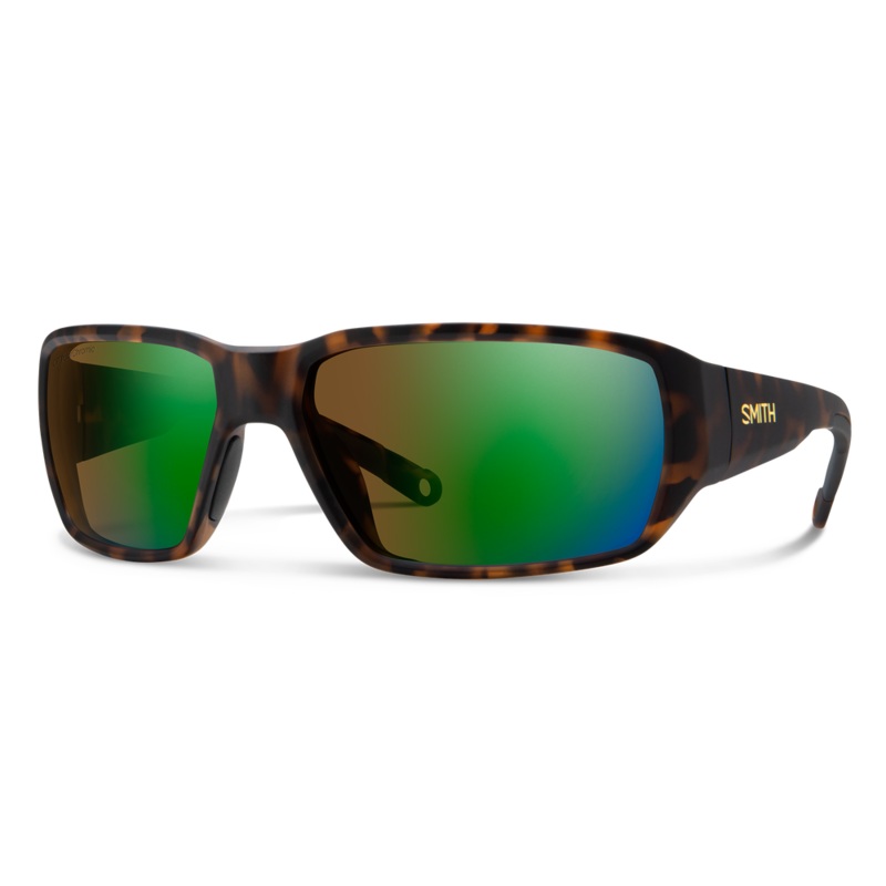 SMITH Hookset Matte Tortoise | ChromaPop Glass PolarChromic Brown Green Mirror