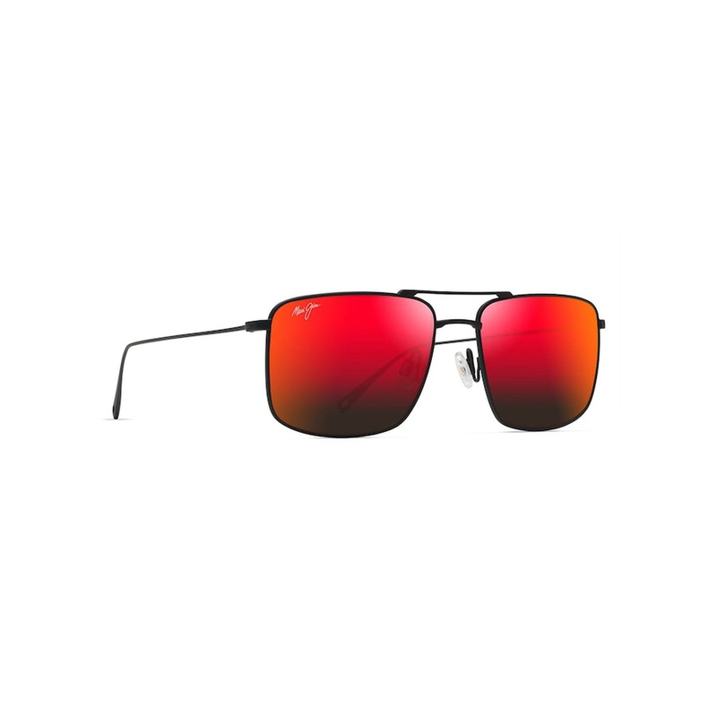 MAUI JIM Aeko Sunglasses Matte Black |  HAWAII LAVA