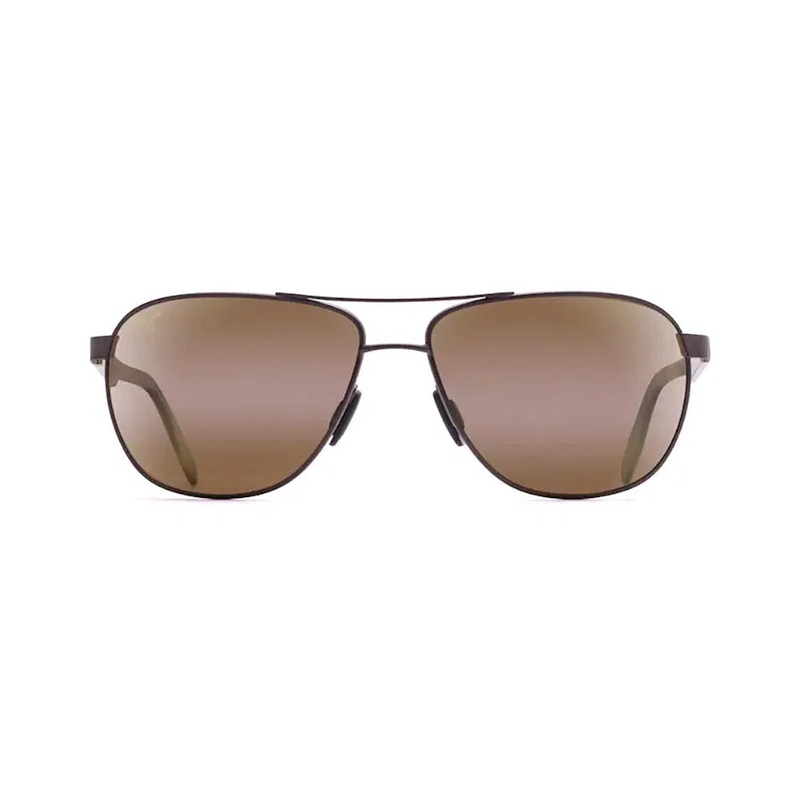 MAUI JIM Castles Sunglasses Matte Chocolate | HCL Bronze