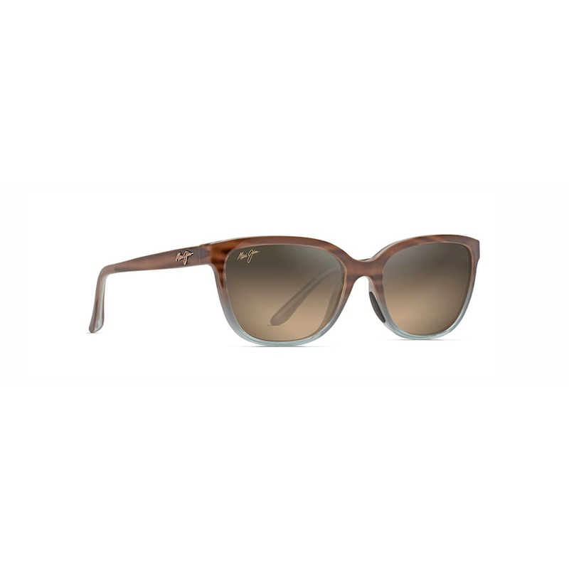 MAUI JIM Honi Sunglasses Sandstone with Blue | HCL Bronze