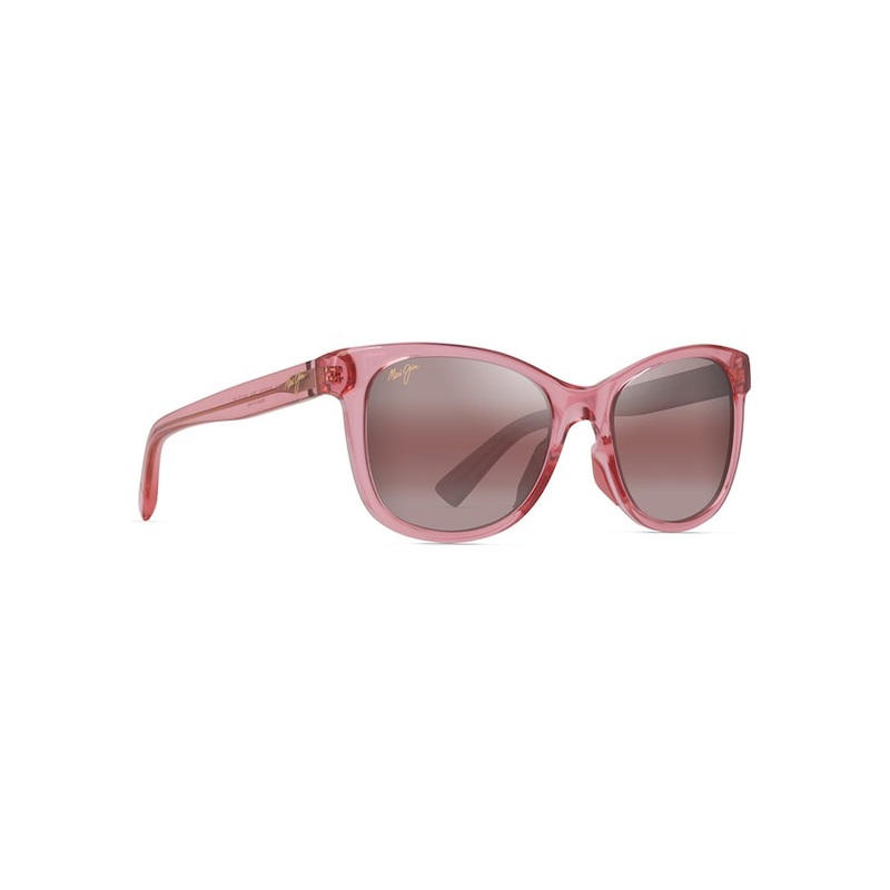 MAUI JIM Kiopa’a Sunglasses Shiny Transparent Pink | Maui Rose