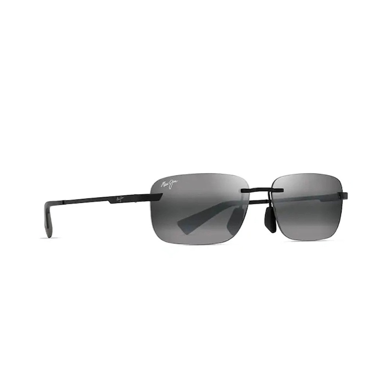 MAUI JIM Lanakila Sunglasses Matte Black with Grey | Neutral Grey