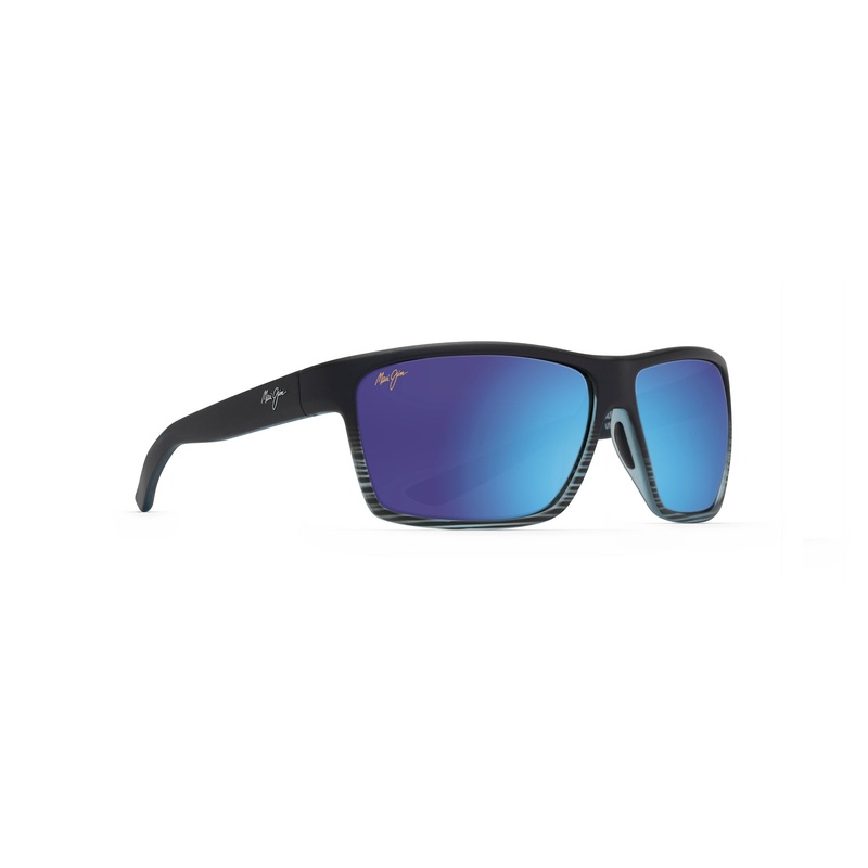 MAUI JIM Alenuihaha Sunglasses Grey/Black Stripe | Blue HAWAII