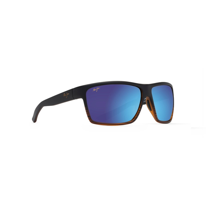 MAUI JIM MYMAUI Alenuihaha Sunglasses Brown Stripe | Blue Hawaii