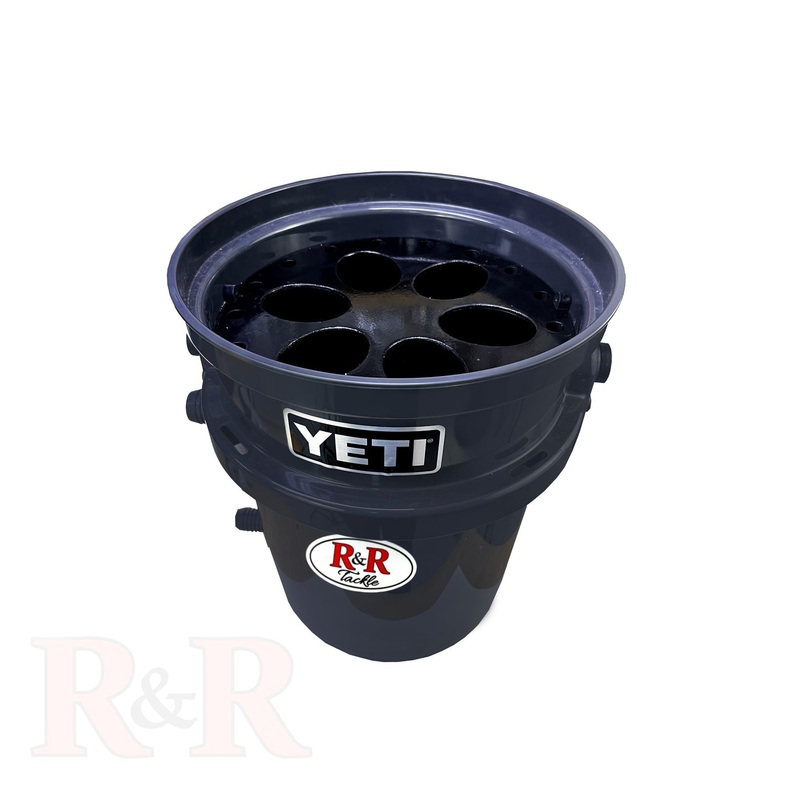 R&R 6 Tube Live Bait 12″ Tall Bucket Tube