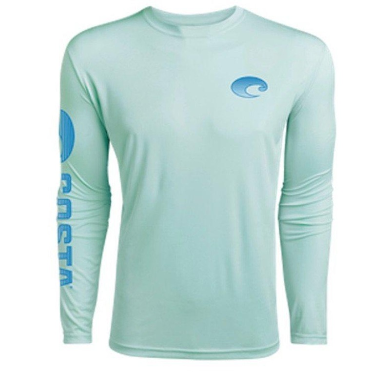 Costa Technical Crew Long Sleeve Tees