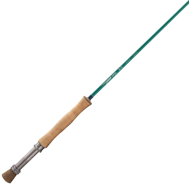 Temple Fork Outfitters 9FT0IN 7wt 4pc Blitz Fly Fishing Rod with Case