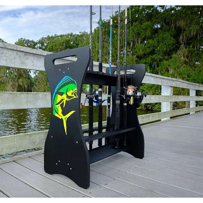 Sea Rack Rod Rack Dolphin