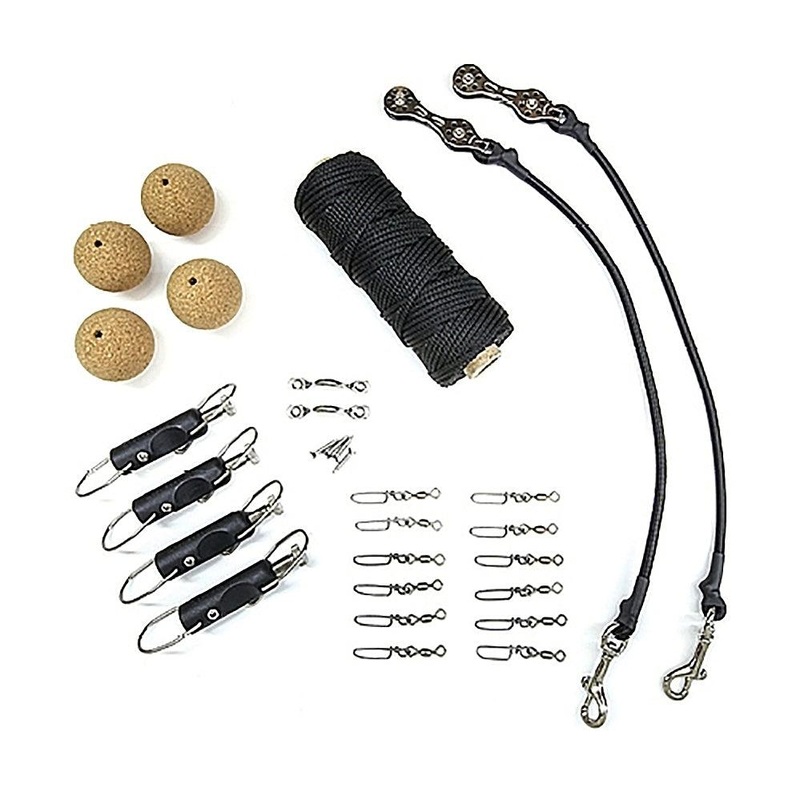 Tigress Ultimate Rigging Kit  with 400LB Black Mono