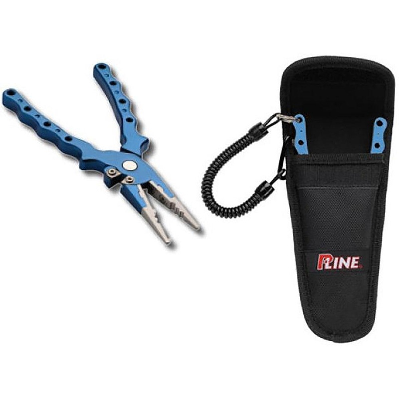 P-Line Adaro Junior Split Ring Pliers 6.5″ Blue Aluminum
