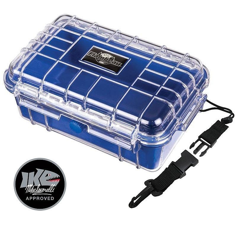 Flambeau 502HD HD Series-Tuff Box with Zerust-Blue and Clear Lid 7.68″ x 5.12″