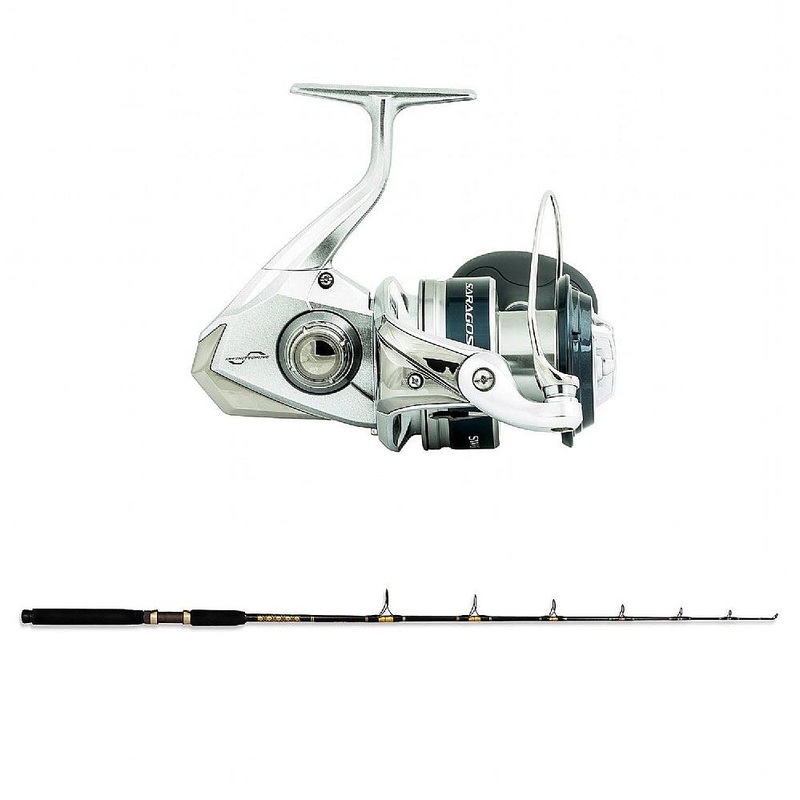 Shimano SARAGOSA SW A 10000PG with SPC 20-40 COMP SPIN CG 7′ Combo