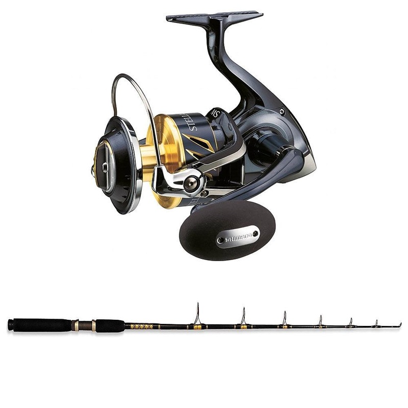 Shimano STELLA SW C 6000 HGC with STSP 15-50 7′ CHAOS Gold Combo