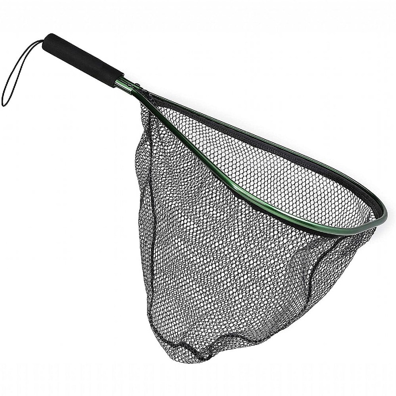 P-Line Beckman Net 11″ X 16″ with 47″ PVC Handle Green-Black