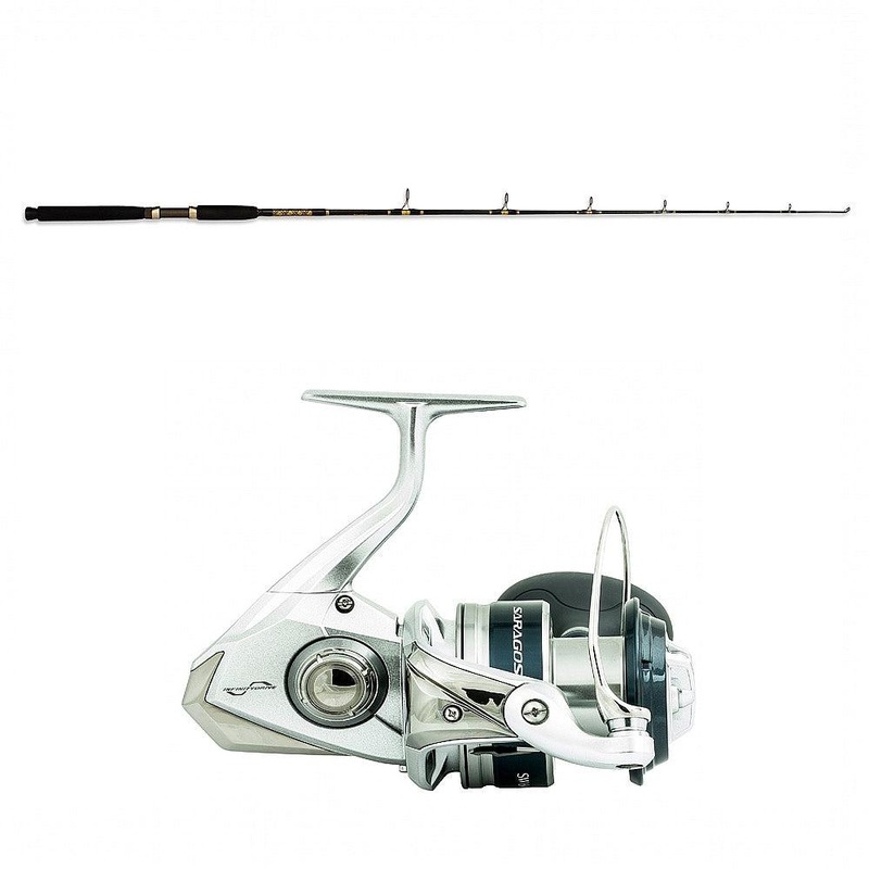 Shimano SARAGOSA SW A 8000HG with SP 12-20 6’6″ CHAOS Gold Combo