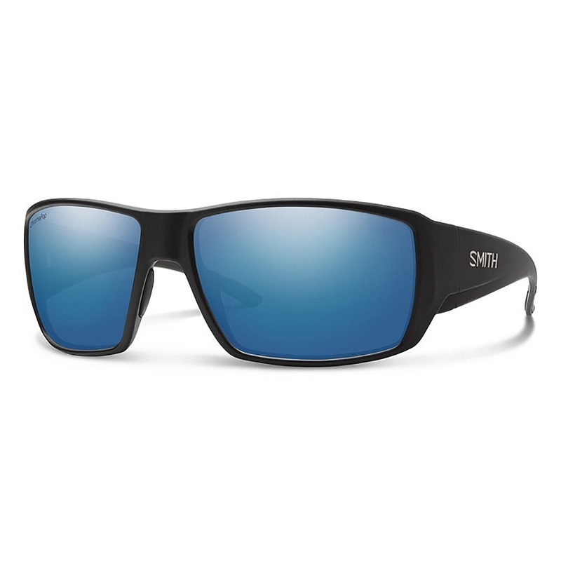 SMITH Guide’s Choice Matte Black –  ChromaPop Glass Polarized Blue Mirror