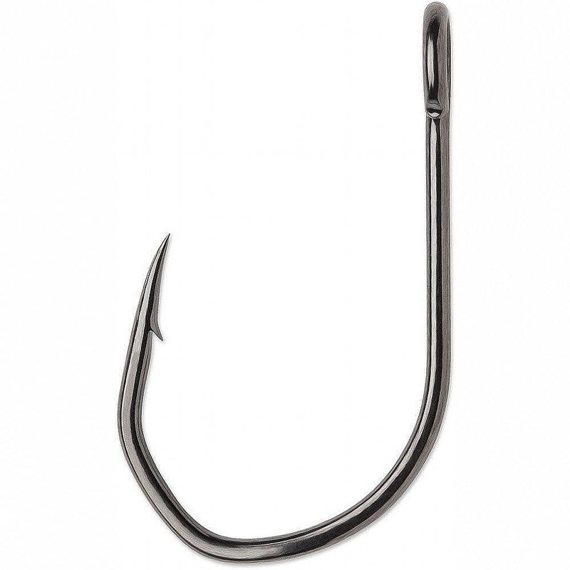 VMC TechSet Siwash Open Eye Short Shank 2X Coastal Black – 25PK