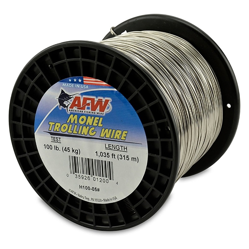 AFW Monel Trolling Wire Nickel-Copper Alloy – Bright