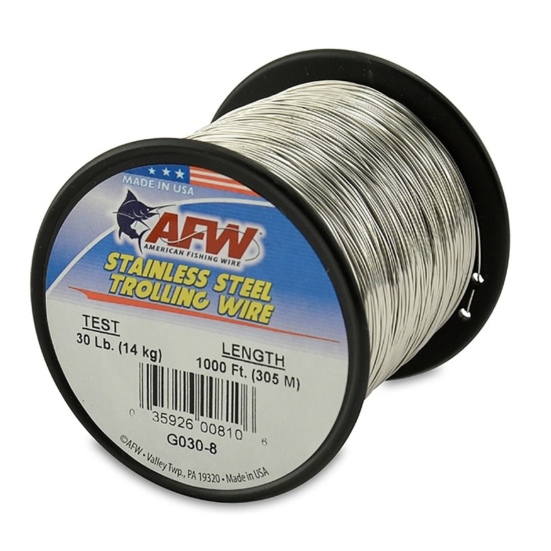 AFW Stainless Steel Trolling Wire – Bright