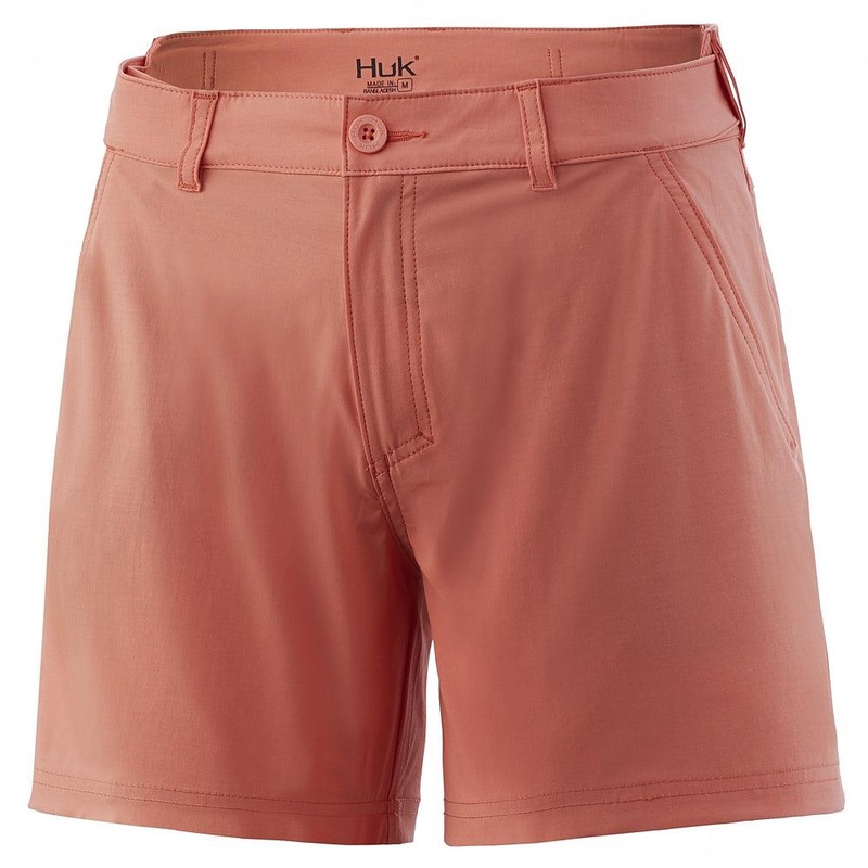 HUK Women’s Next Level Short – Fusion Coral