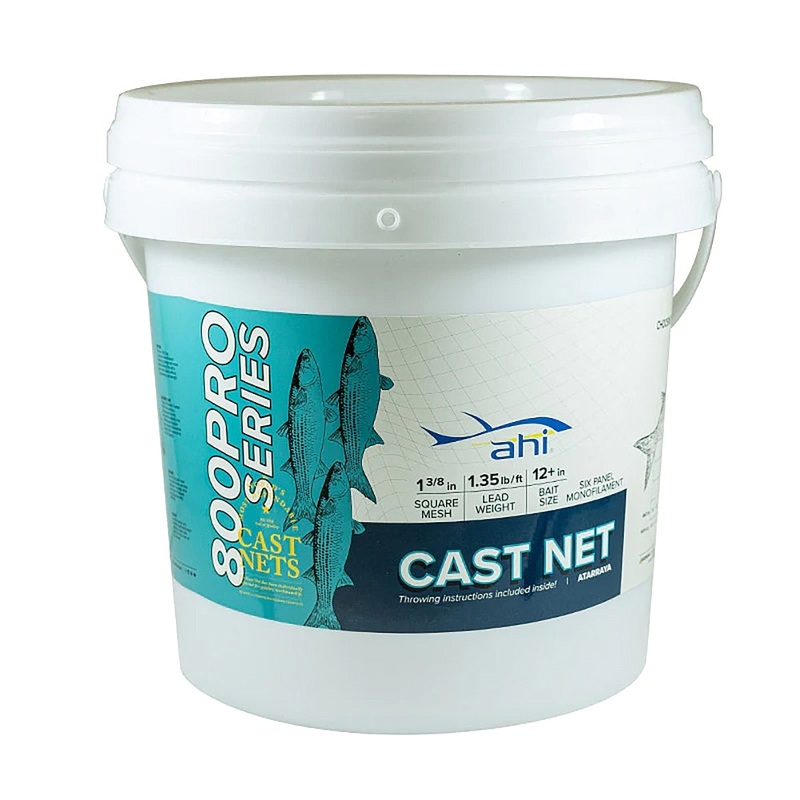 Ahi USA 800 Pro Series 6 Panel Cast NET 12′ Clear