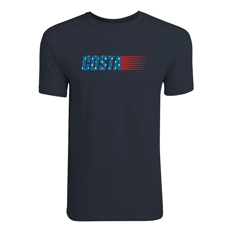 Costa Men’s Racing Usa Short Sleeve T-Shirt