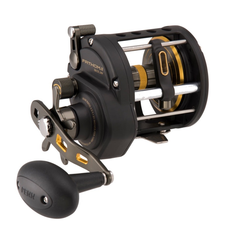 PENN Fathom II Level Wind 15 Left Hand – FTHII15LWLH