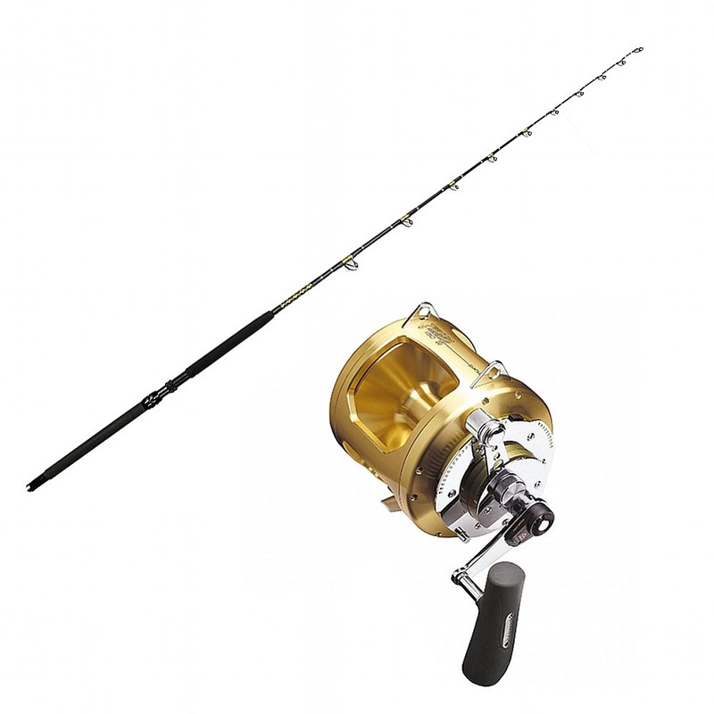 Buy Shimano TIAGRA 30WLRSA TROLLING 2 SPD, Get 25% off CHAOS Planer 30-60 8FT Gold Combo