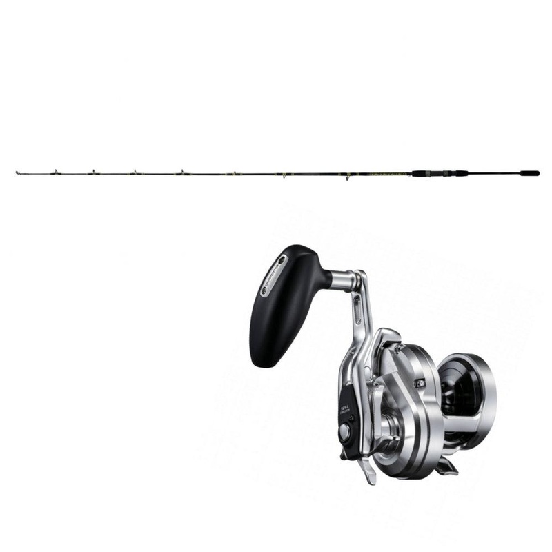CHAOS Bushido Slow Pitch 260gram 6’3″ with Shimano Ocea Jigger 1500HG