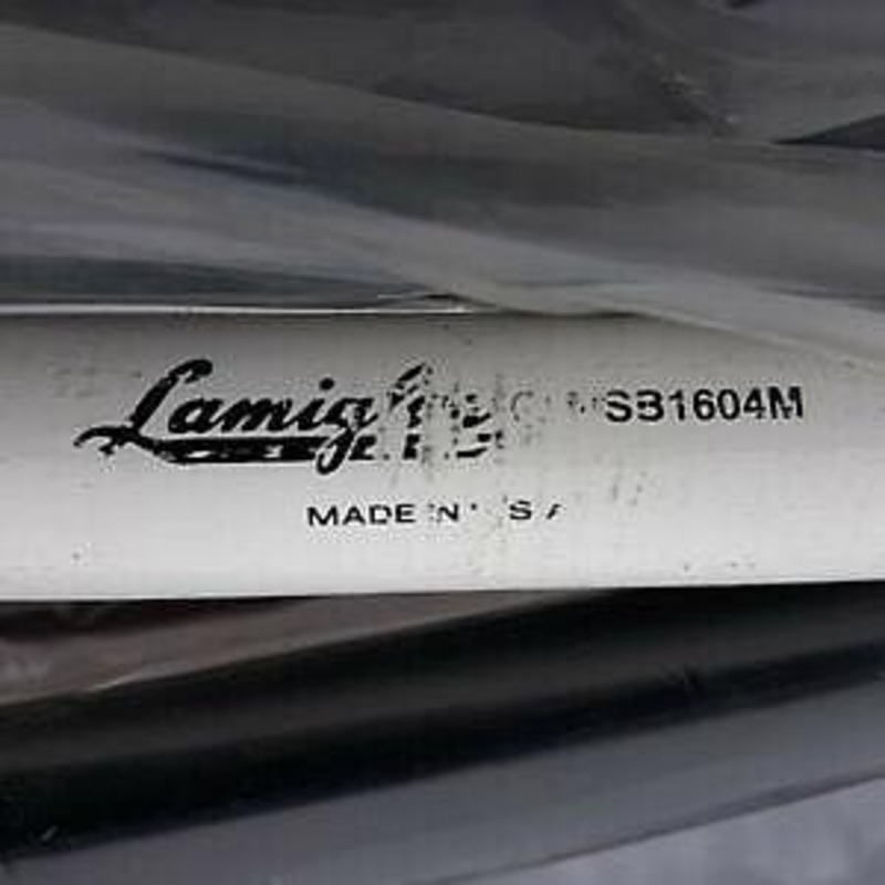 Lamiglass Fiberglass SB Black 1665F(20-50#) 13’8″ Surf Rod Blank