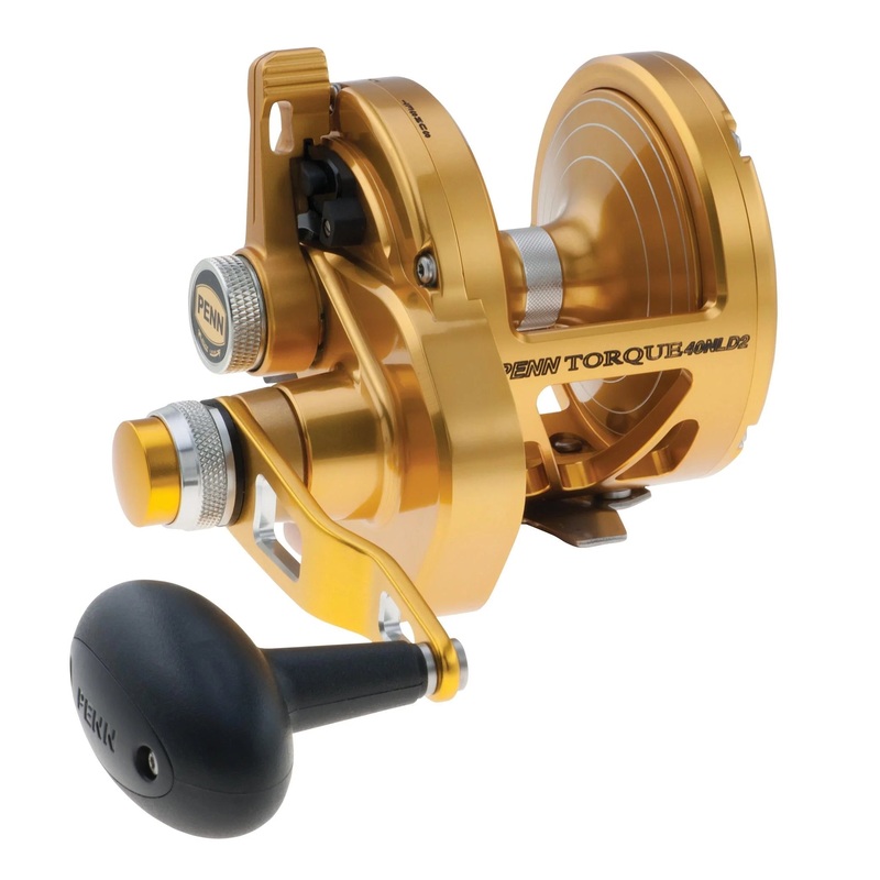 PENN Torque Lever Drag 2 Speed 40 – Gold