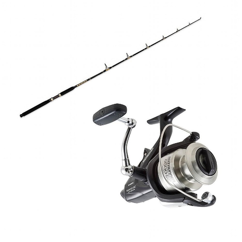 Shimano BAITRUNNER OC Spin 8000 with SP 15-30 7’0″ CHAOS Gold Combo