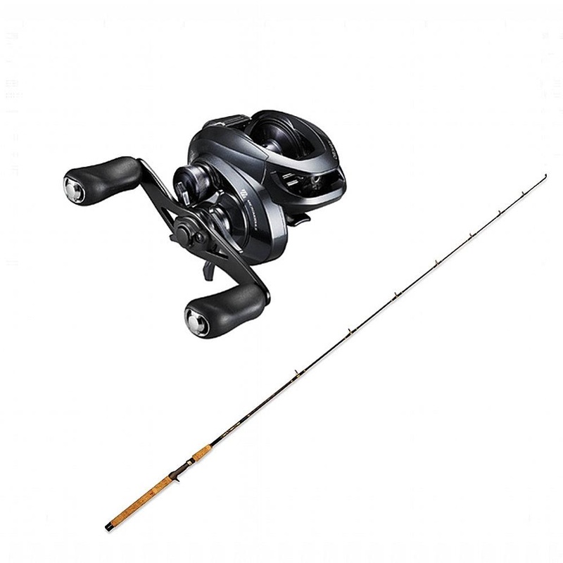 Shimano Chronarch G 150 HG with PGC 8-17 7’0″ CHAOS Gold Combo