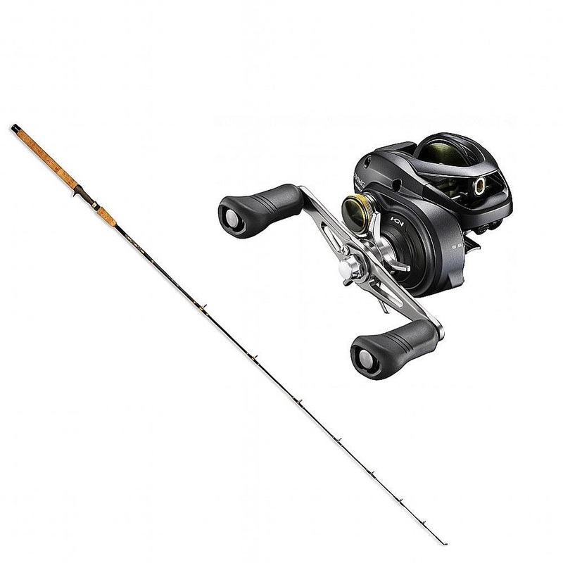 SHIMANO Curado 301HGK with PGC 15-30 7’0″ CHAOS Gold Combo