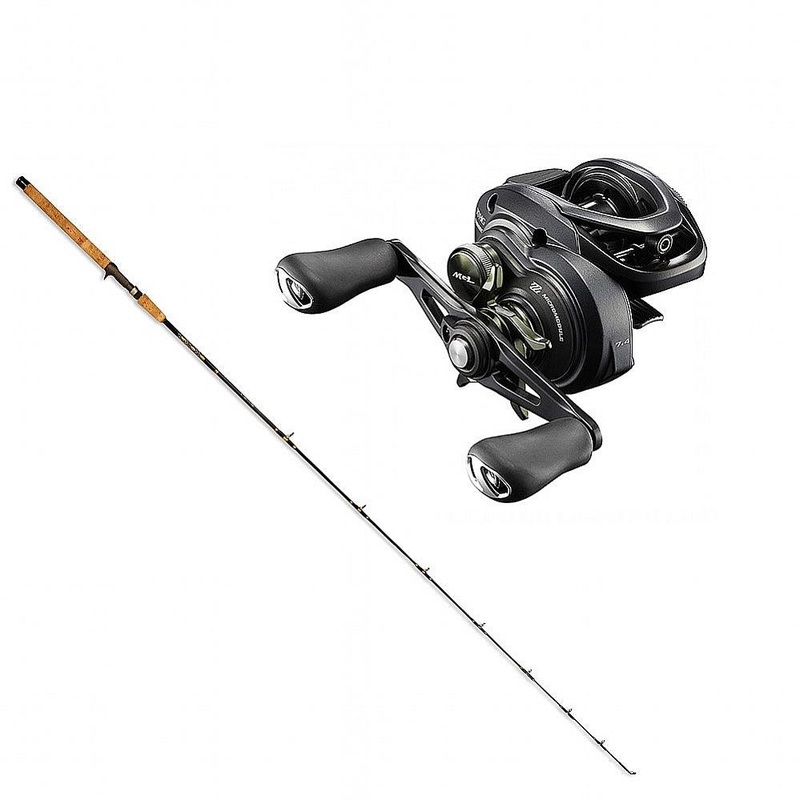 Shimano Curado MGL K 70HG with PGC 12-20 7’0″ CHAOS Gold Combo