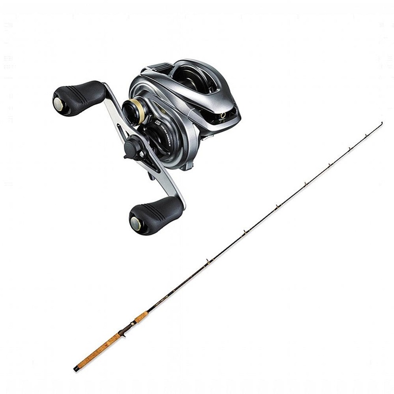 Shimano Metanium 101HG with PGC 8-17 7’0″ CHAOS Gold Combo