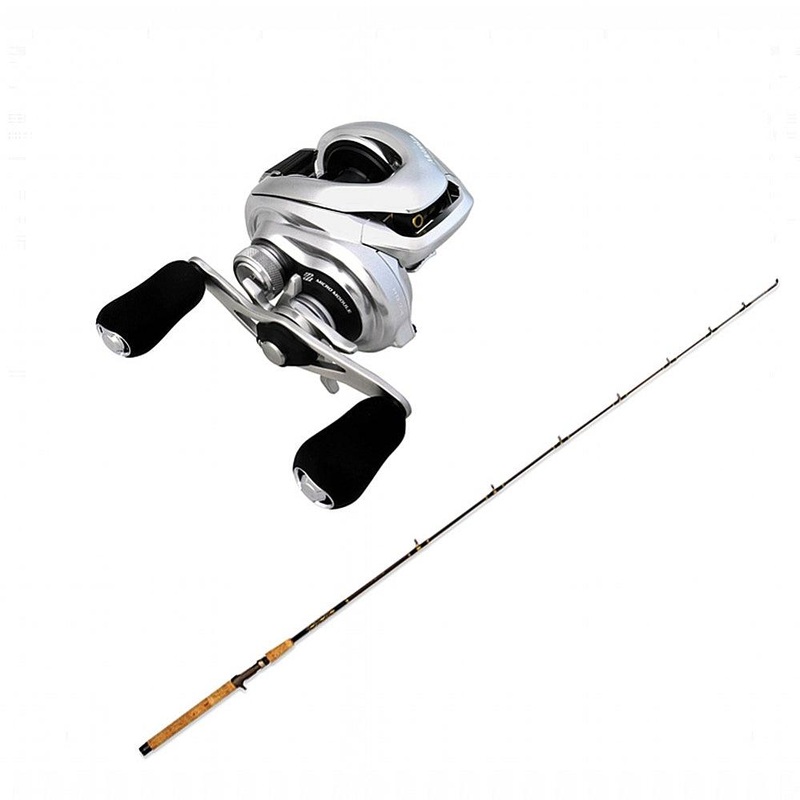 Shimano Metanium MGL150B with PGC 8-17 7’0″ CHAOS Gold Combo