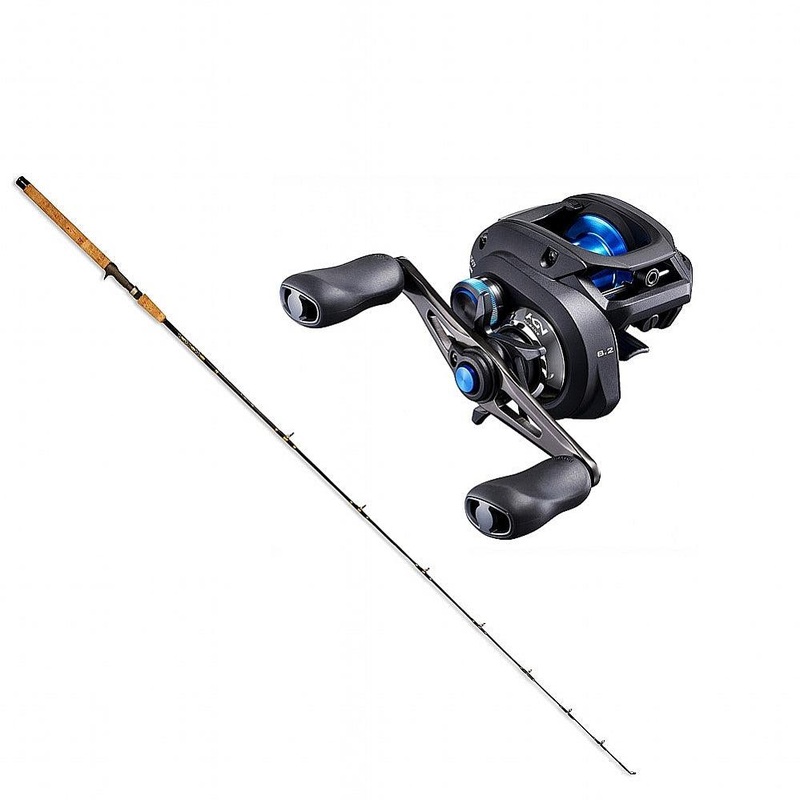 Shimano SLX DC 151 with PGC 8-17 7’0″ CHAOS Gold Combo