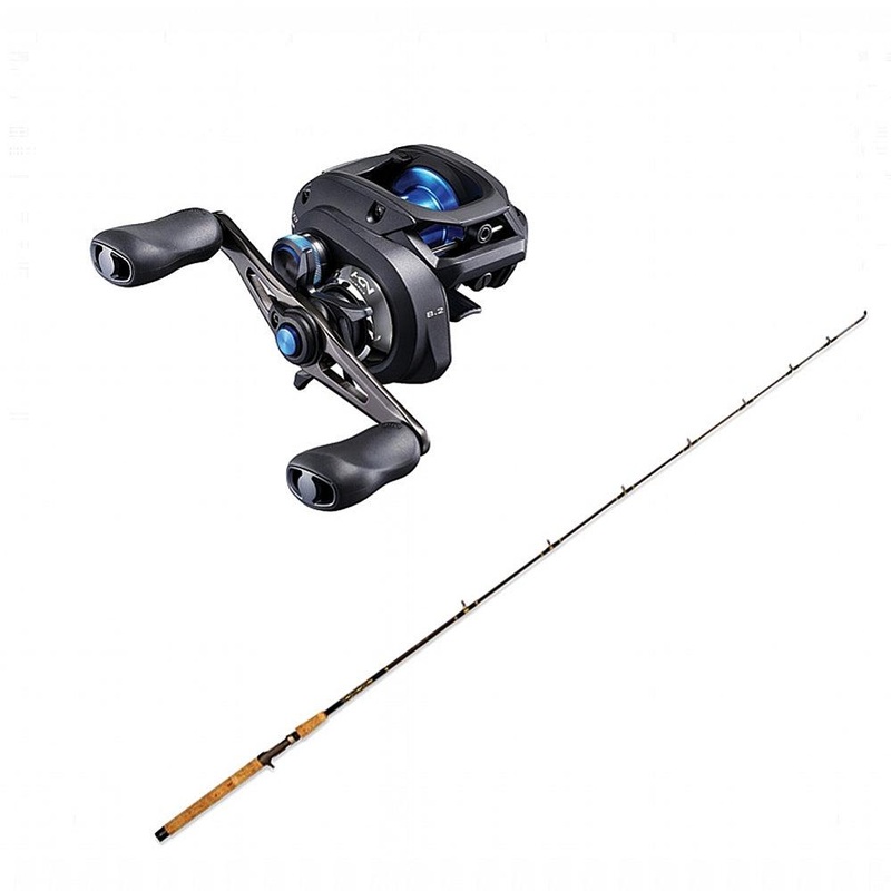 Shimano SLX DC 151XG with PGC 8-17 7’0″ CHAOS Gold Combo
