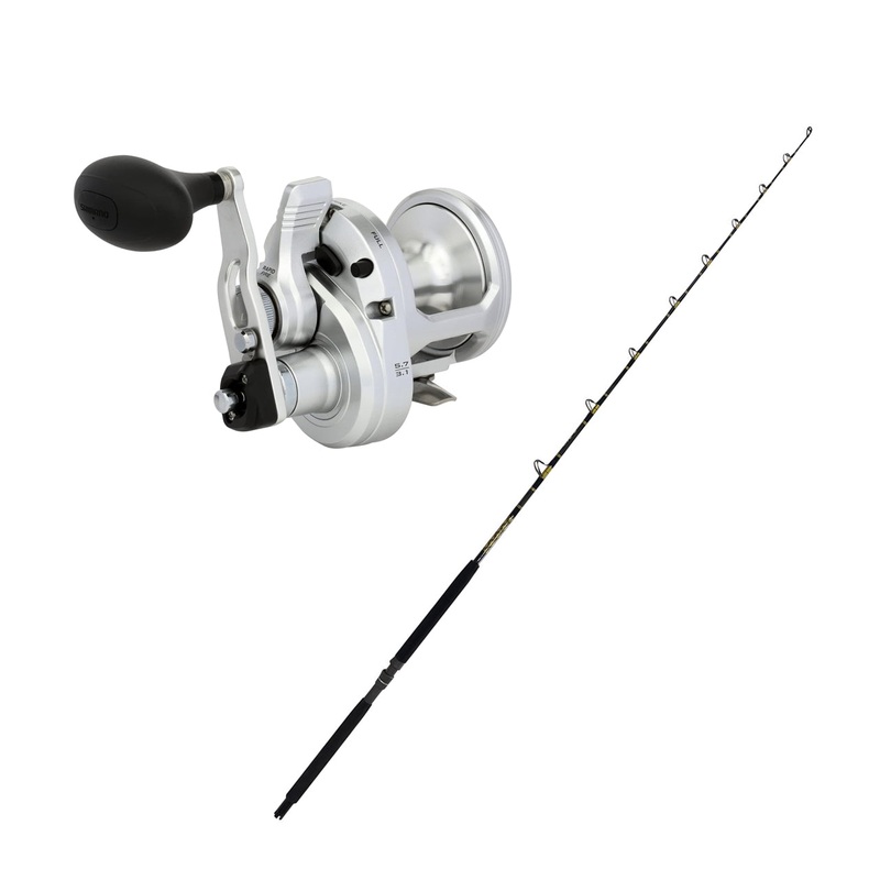Shimano SpeedMaster II 12SPM with KC 15-30 7’0″ Composite CHAOS Gold Combo