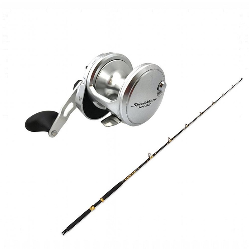 Shimano SpeedMaster II 25SPM with KC 20-40 7’0″ Composite CHAOS Gold Combo