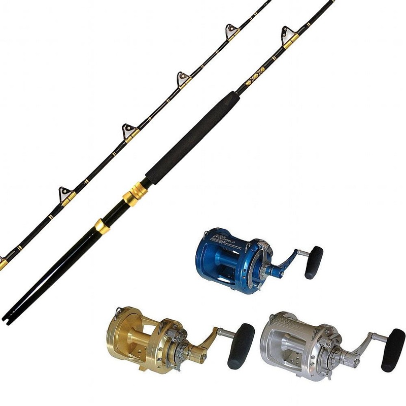 CHAOS STA 30-50 6FT Gold with AVET PRO EXW 50/2 Reel- You pick the color