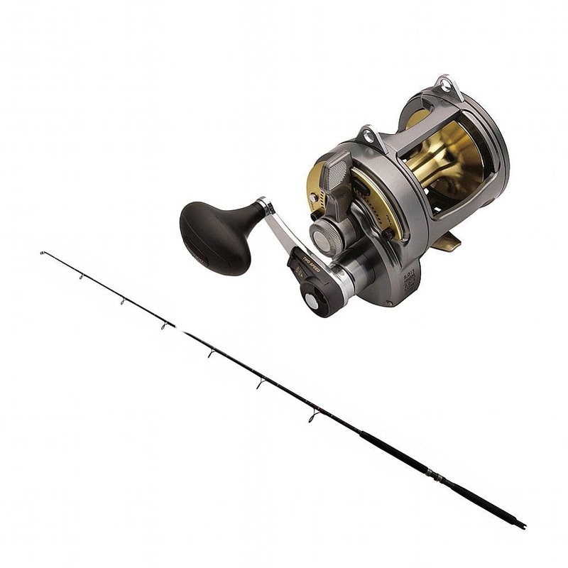 Shimano TALICA 20II Lever Drag w/ KC 20-40 7′ Composite Live Bait Rod Seminoles