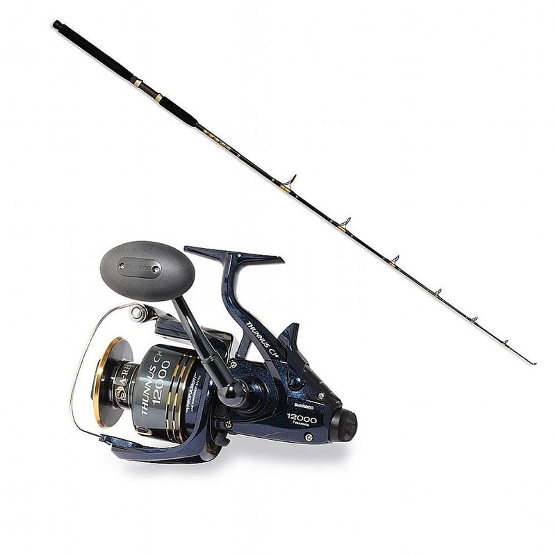 Shimano THUNNUS 12000 CI4 SW SPIN with SPC 15-30 7’0″ CHAOS Gold Combo